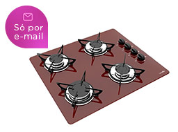 Cooktop 4 Bocas Casavitra Excellence • a Gás com Acendimento Superautomático