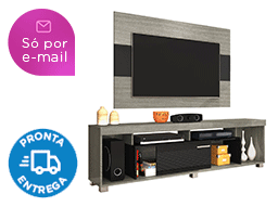 Rack para TV até 50 com Painel Tomaz Madetec • 1 Porta de Correr